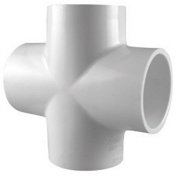 Bissell Homecare PVC 02410 1400 2 in. Pipe Cross HO157693
